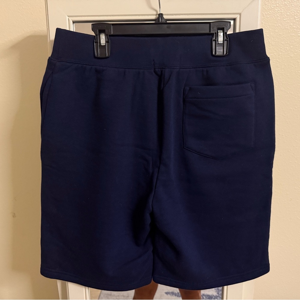 Ralph Lauren Blue Casual Shorts with Embroidered Logo - Picture 2 of 3